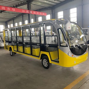 16 posti a batteria, veicolo cittadino passeggeri a 20 posti, navetta turistica, Mini Bus turistico elettrico - Product Image 3