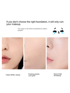 <span class=keywords><strong>Liz</strong></span> Nid d'oiseau Peptide Léger Invisible Visage Réparation Maquillage Tenant Isolation Fond de Teint Liquide Soins Personnels Maquillage - Product Image 4