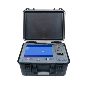 Pré-localisateur de défauts de câbles souterrains (<span class=keywords><strong>TDR</strong></span>) haute précision 1% distance de mesure 60 km multipulsée avec affichage numérique LCD ARM - Product Image 2