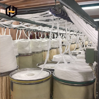 Deyuanchang Ne30S/1 100% poliéster Vortex hilado de alta tenacidad para tejer tejido suministro directo de fábrica precio competitivo