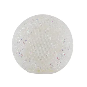 150mm Christmas Snowflake Sparkled Ball Porcelain Acrylic Led Ball For Christmas Tree Hanging 15*15*14.5cm