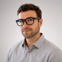 Lunettes de vision IA avec caméra 1080P pour capture de photos en première personne, lunettes intelligentes pour distributeurs de gadgets technologiques, propriétaires de marques, ODM GL12