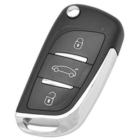 NB11-3 Télécommande multifonction durable 315/433 MHz 3 boutons Clé universelle Série NB Clé de voiture KEYDIY pour KD900 KD900+ URG200+