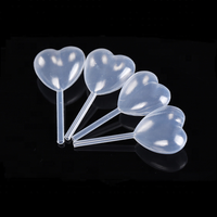 4Lab 4ml Pipette à confiture en plastique Mini paille de gelée Paille à confiture pour dessert
