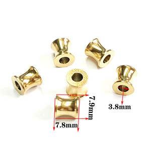 Stainless Steel Loose Beads 3.8mm Hole Round Shape Decorative Spacer Beads For Necklace <b>Bracelet</b> Jewelry Making H1208 - Product Image 3