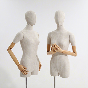 Maniquí <span class=keywords><strong>de</strong></span> <span class=keywords><strong>Mujer</strong></span> para Exhibición <span class=keywords><strong>de</strong></span> Ropa en Escaparates, <span class=keywords><strong>Medio</strong></span> <span class=keywords><strong>Cuerpo</strong></span> - Product Image 3