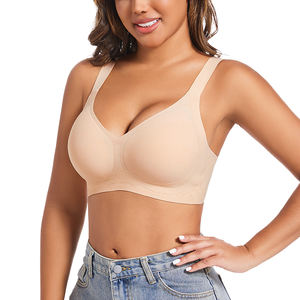 Sujetador Minimizador Personalizado, Sexy, con Relleno, Sin Varillas, Delgado, Suave, con Soporte, Anti-Caída, para Mujeres con Busto Grande - Product Image 3