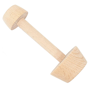 Tarta Tamper Pastelería Tamper Mini Pan Madera Shell Masa Muffin para hacer Muffin, Pecan Pies, Tartas de queso y postres - Product Image 1