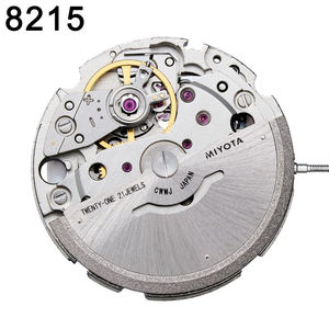 กลไกนาฬิกา Miyota 8215 ของแท้จากญี่ปุ่น 3 เข็ม พร้อมช่องแสดงวันที่ ระบบออโตเมติก ตัวเรือนสแตนเลสสตีล ความถี่ 21600/H สำรองพลังงาน 42 ชั่วโมง - Product Image 1
