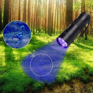 Portable <b>Flashlight</b> Torch Ultra Violet <b>Flashlight</b> Blacklight for Marker Checker Pet Urine Detection - Product Image 3