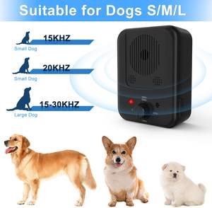 Dispositif de contrôle des aboiements de chien à ultrasons en gros d'usine pour la maison, 3 niveaux de dissuasion sonore, dispositif anti-aboiements pour chien - Product Image 3