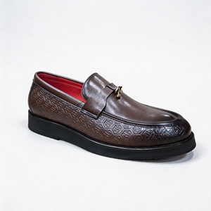 CACATUA 96549 <span class=keywords><strong>Mocasines</strong></span> de Lujo con Patrón Repujado para Hombre, Zapatos Casuales de Vestir con Construcción Goodyear - Product Image 1