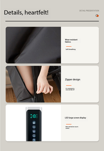 Bottes de compression d'air électriques de haute qualité pour la récupération des pieds et des jambes, machine de pressothérapie - Product Image 4