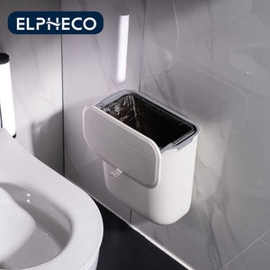 ELPHECO <span class=keywords><strong>Poubelle</strong></span> <span class=keywords><strong>murale</strong></span> en plastique 9L <span class=keywords><strong>Poubelle</strong></span> suspendue pour cuisine et <span class=keywords><strong>salle</strong></span> <span class=keywords><strong>de</strong></span> <span class=keywords><strong>bain</strong></span> - Product Image 6