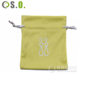 Bolsa de Lona Tipo Sobre de Fábrica China, Bolsa de Terciopelo de Alta Calidad con Logotipo Personalizado, Bolsa de Algodón para Regalo de Joyería - Product Image 3