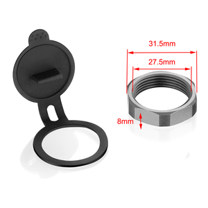 Bochara 1M USB3.0 Nam Để Nữ Flush Núi Bảng Điều Chỉnh Cáp Mở Rộng Với Chỉ Số Ánh Sáng Nhôm Vỏ Hợp Kim Cho Xe - Product Image 6