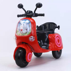 Battery Power Three Wheels Ride on Car Electric Motorcycle <strong>Kids</strong> Motorbike for Children to Drive - Product Image 1