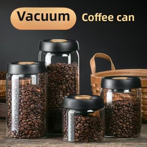 Sáng Tạo Thủy Tinh Đa-Sử Dụng Lưu Trữ Jar Chân Không Thực Phẩm Container Cho Các Loại Hạt Gạo Gia Vị Canning Jar Lưu Trữ Hộp Cho Nhà Bếp Sử Dụng - Product Image 6