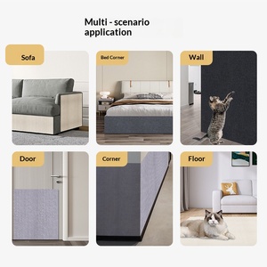 Protection Murale Autocollante <span class=keywords><strong>Anti</strong></span>-Griffures pour <span class=keywords><strong>Chat</strong></span>, Découpable, pour Canapé et Meubles, Produit Multifonctionnel pour Animaux de Compagnie - Product Image 4