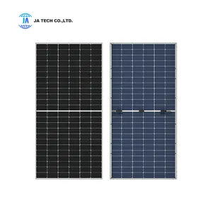 Популярная солнечная панель 460-480 Вт для продажи n-типа pv модуль верхние фотоэлектрические панели полный черный Солнечный модуль для домашнего использования солнечная панель