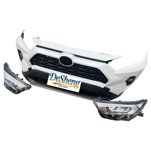 Instalación Directa, Accesorios para Toyota RAV4, Parachoques Delantero, Faros LED, Rejilla, Radiador, Guardabarros, Capó y Parabrisas - Product Image 4