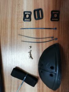 मठली पट्टियों के साथ फैक्ट्री थोक फेसगार्ड आईलैंड हॉकी हेलमेट उपकरण - Product Image 4