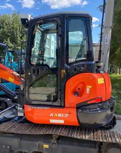 Excavatrices sur chenilles d'occasion certifiées CE avec godet kx163 mini pelle 6 tonnes Excavatrice sur chenilles d'occasion provenant du Japon - Product Image 1