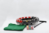 Machine de jeu de roulette en verre 3 en 1 pour boire et jouer à la roulette