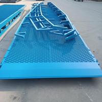 Plateforme mobile de chargement et déchargement pour camions porte-conteneurs, rampe logistique hydraulique, pont d'accès mobile, plateformes de chargement et déchargement pour chariots élévateurs, élévateur