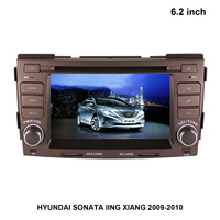 Lecteur multimédia GPS Navigation tactile OLED autoradio Android Carplay sans fil DSP compatible avec Hyundai Sonata 2009-2010, garantie 1 an