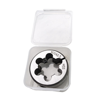 Matrices rondes DIN223 9SiCr M1-M52 pour outils de filetage extérieur, droite