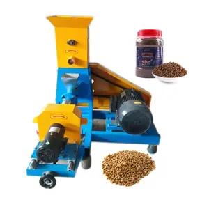 Máquina de fabricación de diésel de Malasia, extrusora de pellet de alimentación animal, pieza flotante, extrusora de pellet