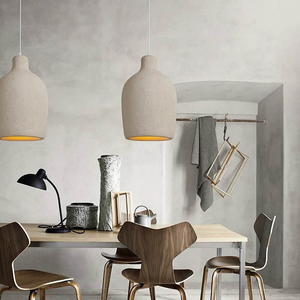 Luminaire suspendu de style japonais Wabi Sabi pour salle à manger, restaurant, salon, <span class=keywords><strong>lampe</strong></span> suspendue, lustre pour îlot de cuisine - Product Image 6