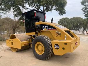 CE EPA Certified CAT CS683e CS663e CS533e Single Drum Hand Soil Compactor Vibratory <b>Roller</b> <b>Road</b> <b>Roller</b> CS-683E CS-533E <b>Used</b> - Product Image 5