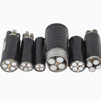 Câble d'alimentation en aluminium blindé XLPE PVC Isolation YJV YJLV YJLV22, câbles et fils électriques flexibles