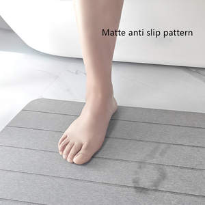 <span class=keywords><strong>Tappetini</strong></span> da Bagno in Terra di Diatomite, Moderni e ad Asciugatura Rapida, Assorbenti, Antiscivolo e Impermeabili - Product Image 2