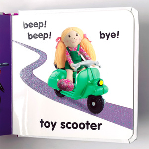 OEM personnalisé impression couleur éducation enfants sentir et toucher Story Board livre pour enfant - Product Image 3