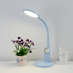 Tốt nhất bán cao cấp thạch anh Đồng hồ đèn cho văn phòng nghiên cứu đơn giản Máy tính để bàn ánh sáng môi trường xung quanh với uốn cong hẹn giờ phá vỡ bảo vệ mắt - Product Image 3