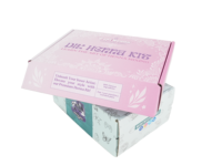 Boîte d'expédition en carton ondulé personnalisée, kit d'artisanat fait main, emballage pour produits de beauté et cosmétiques, boîte cadeau, fabricant en gros