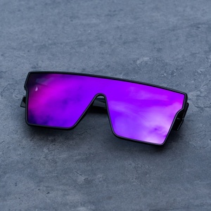 OHEMADO 3408 Z87 <b>Work</b> Safety Classic Square One Piece Full Rim Mirror <b>Sunglasses</b> Unisex Brand Designer Shield UV400 - Product Image 6