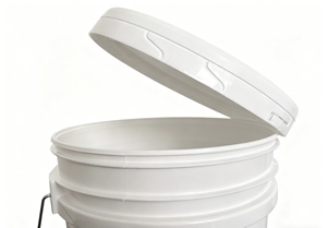 Vente en gros d'usine, baril d'eau en plastique de qualité alimentaire PP de la marque Mingwei, <span class=keywords><strong>5</strong></span> gallons/20 L, avec poignée et couvercle, couleur personnalisée, logo, finition brillante - Product Image 2