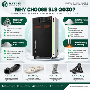 Impresora 3D SLS Industrial para Proveedores de Servicios de Prototipos de Nailon y Fabricación de Pequeños Lotes - Product Image 2