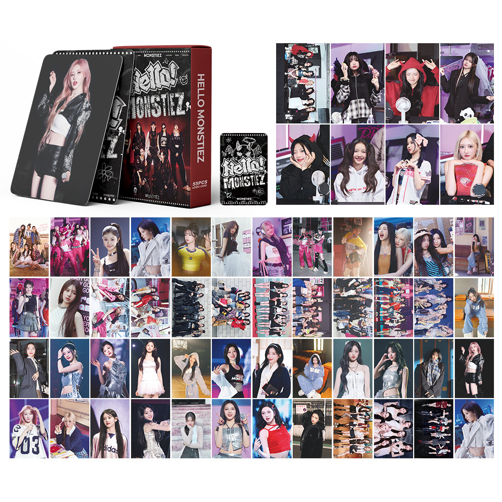 KPOP Idol 55pcs/box ILLIT 4TH MINI Album Photocard Lomo Card Photo