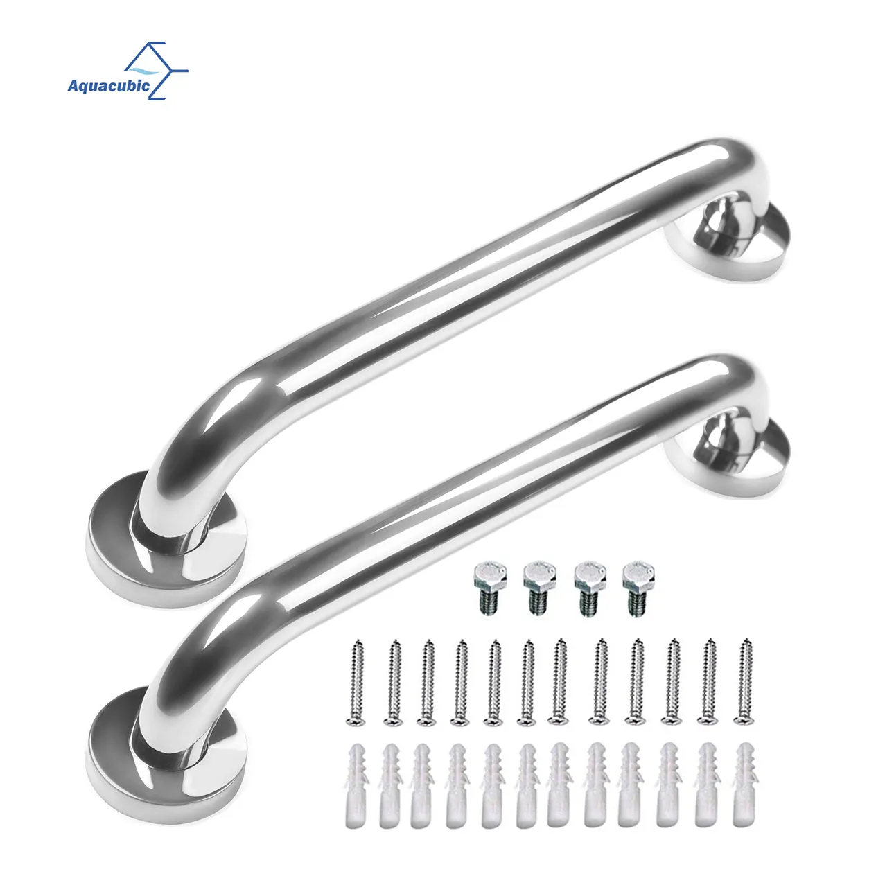 18 inch Safety Grab Bars Commercial Grade Stainless Steel Bathtub Handrail