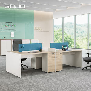 Modern Rectangle Shaped Office Desk for Work or Home Use Staff Work Table or <strong>Mesa</strong> De Trabajo for Office or Home Setup - Product Image 3