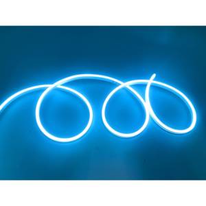 Bande LED néon flexible dorée 5M 120LEDs M IP65 12V Silicone Lumière verte - Product Image 5