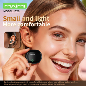 Écouteurs sans fil miniatures Maimi V6.0, légers, confortables, type C, semi intra-auriculaires, petits écouteurs TWS - Product Image 2