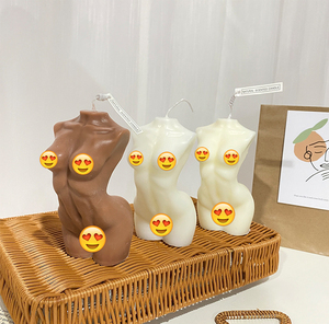 Tùy Chỉnh In Hộp Nhãn Logo Bao Bì Con Người Đường Cong Khỏa Thân Nữ Nữ Nữ Khỏa Thân Nam Nữ Hình Hương Thơm Hình Dạng Cơ Thể Nến - Product Image 5