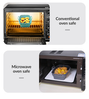 Revêtement en silicone pour friteuse à air rectangulaire, personnalisé, écologique, antiadhésif, sans BPA, pliable, compatible four et lave-vaisselle