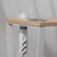 Prise de bureau sans perçage, 3 prises, 3 ports USB (2C/1A) QC3.0 PD20W, 3680W 250V, interrupteur de mise à la terre, prise Schuko, pour bureau et domicile, OEM